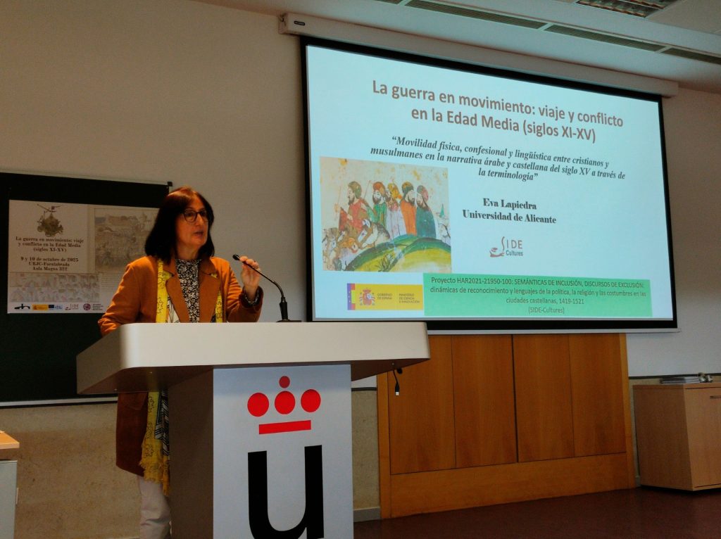 SIDE-cultures • La guerra en movimiento: viaje y conflicto en la Edad Media (siglos XI-XV) • 9 de octubre de 2025